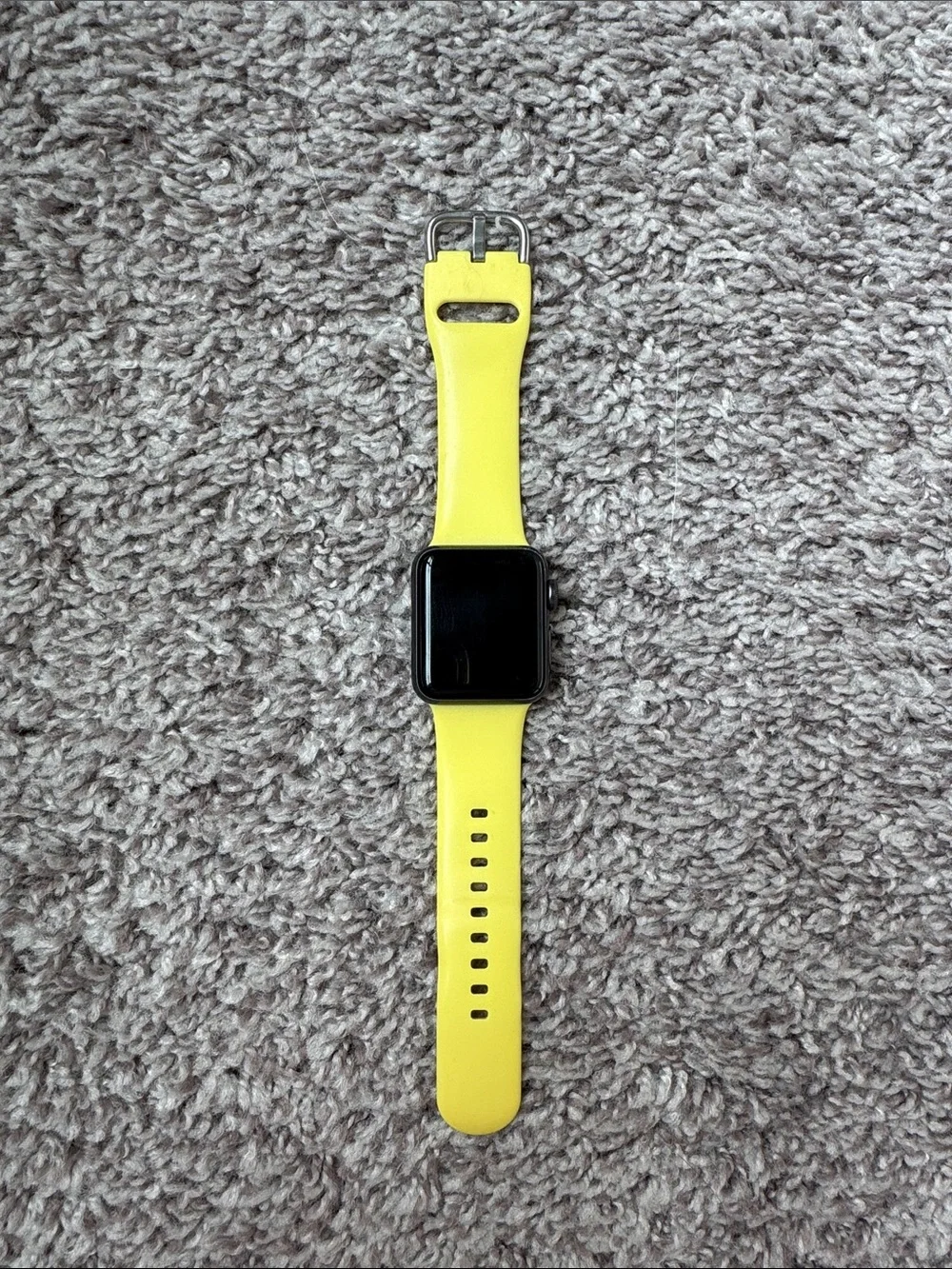 Apple Watch Series 3 - 38mm aluminum case -ion-x glass